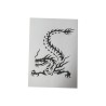 Airbrush Klebeschablone Stencil Film Set Drache 19 Mask blau transparent