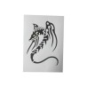 Airbrush Klebeschablone Stencil Film Set Drache 25 Mask blau transparent