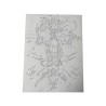 Airbrush Klebeschablonen Set Skullhead Machine Stencil Sign Mask A4