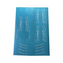 Airbrush Klebeschablonen Set Modellbau NFS Style Set 3