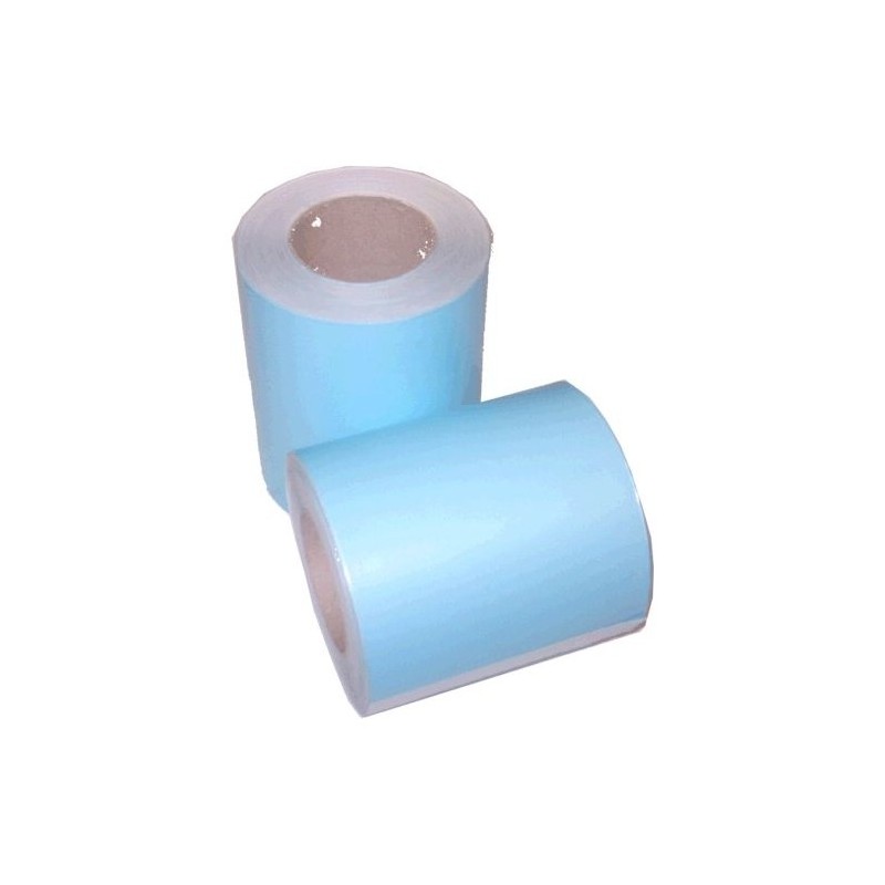 Airbrush Folie Sign Mask blau transparent Rolle ca. 13cm Breite x 5m