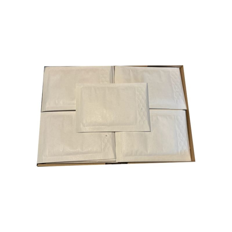 50x A1 Luftpolster Versandtaschen weiß Luftpolster Taschen Umschläge Warensendung