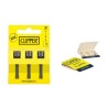 CLIPPER® Relife Set - 3er Set Flintsystem Classic Zündrad mit Feuerstein und 9x Feuersteine
