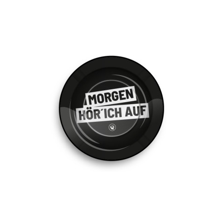 CLIPPER® Aschenbecher Morgen hör ich auf Neu