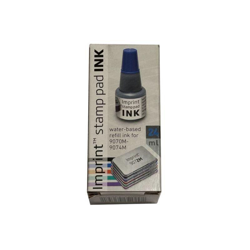 Original IMPRINT Stempeltinte blau 24ml für Handstempelkissen NEU OVP