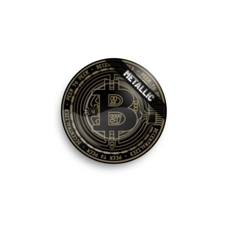 FIRE-FLOW™ Aschenbecher Ashtray Bitcoin Neu