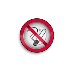 FIRE-FLOW™ Aschenbecher Ashtray  Rauchen verboten Symbol Neu