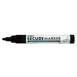 Artline Büro SECURE MARKER DSVGO Datenschutz Sicherheitsmarker schwarz NEU
