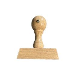 Holzstempelgriff 60mm x 25mm ohne Stempelplatte