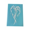 Airbrush Klebeschablone Stencil Film Set Drache 11 Mask blau transparent