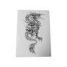 Airbrush Klebeschablone Stencil Film Set Drache 22 Mask blau transparent
